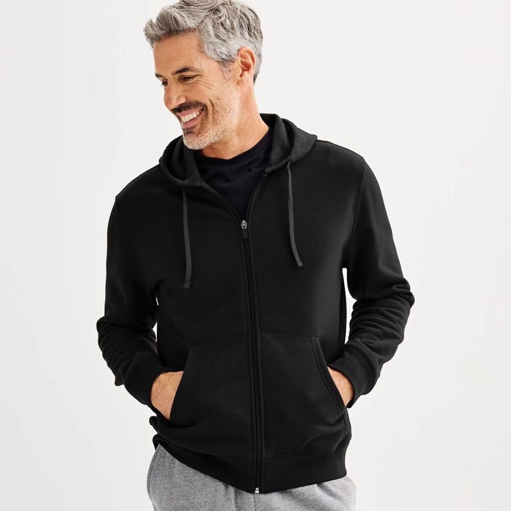 Men's Tek Gear® Ultra Soft Fleece Zip Front Hoodie 4XL